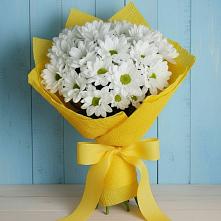 Букет цветов из:  Хризантемы #REPLACE_PRED# Первое Мая