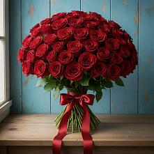 Букет Красные розы Блэк Меджик в Первое Мая