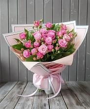 Букет Розовый кустик в Первое Мая