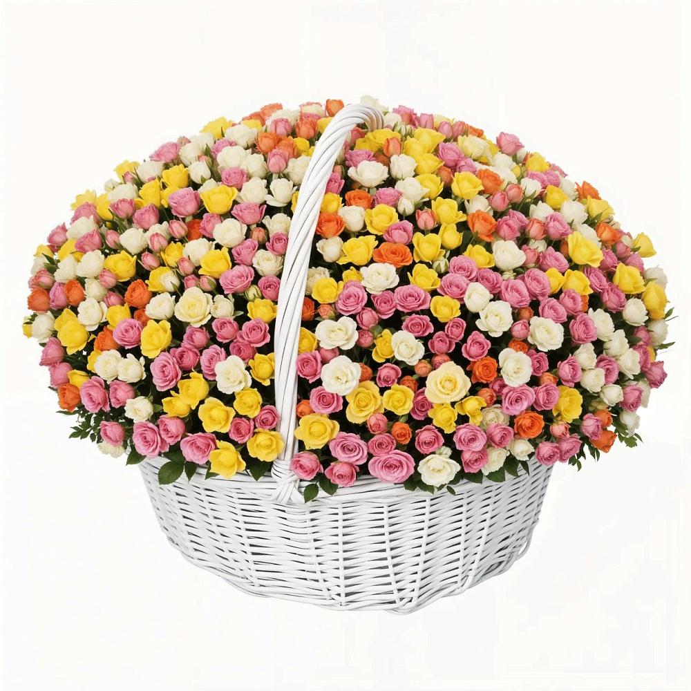 Премиум букет из: Розы в Первое Мая