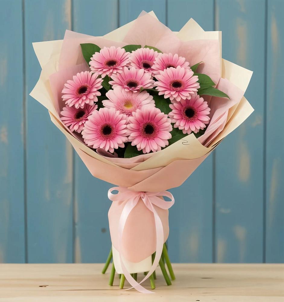 Букет цветов из: Герберы в Первое Мая