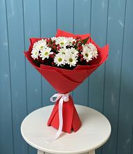 Букет цветов из:  Хризантемы в Первое Мая