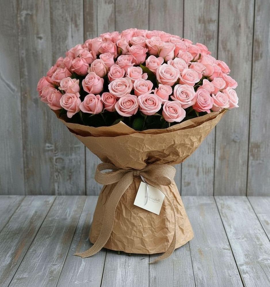 Букет 151 Роза Роуз в Первое Мая