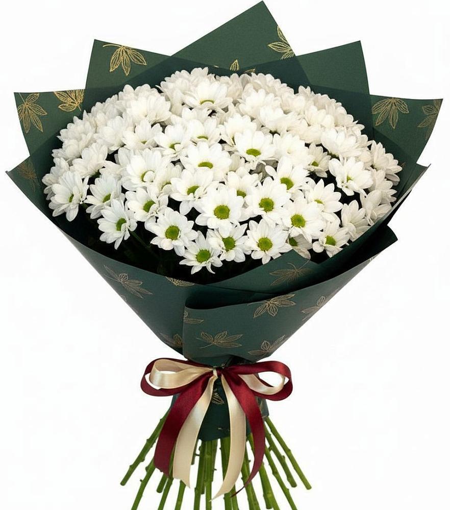 Букет цветов из: Хризантемы в Первое Мая