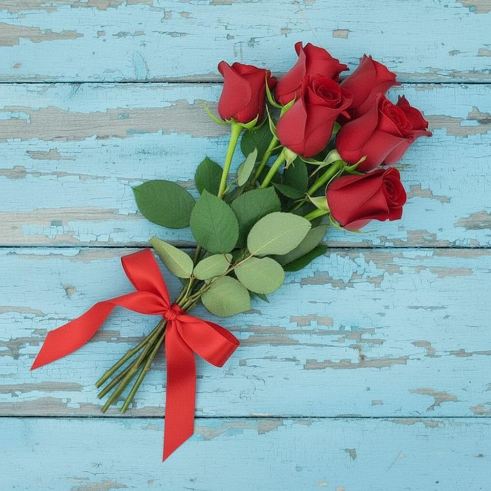 Букет Красные розы в Первое Мая