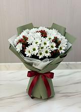 Букет цветов из:  Хризантемы в Первое Мая