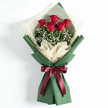 Букет цветов из:  Розы в Первое Мая
