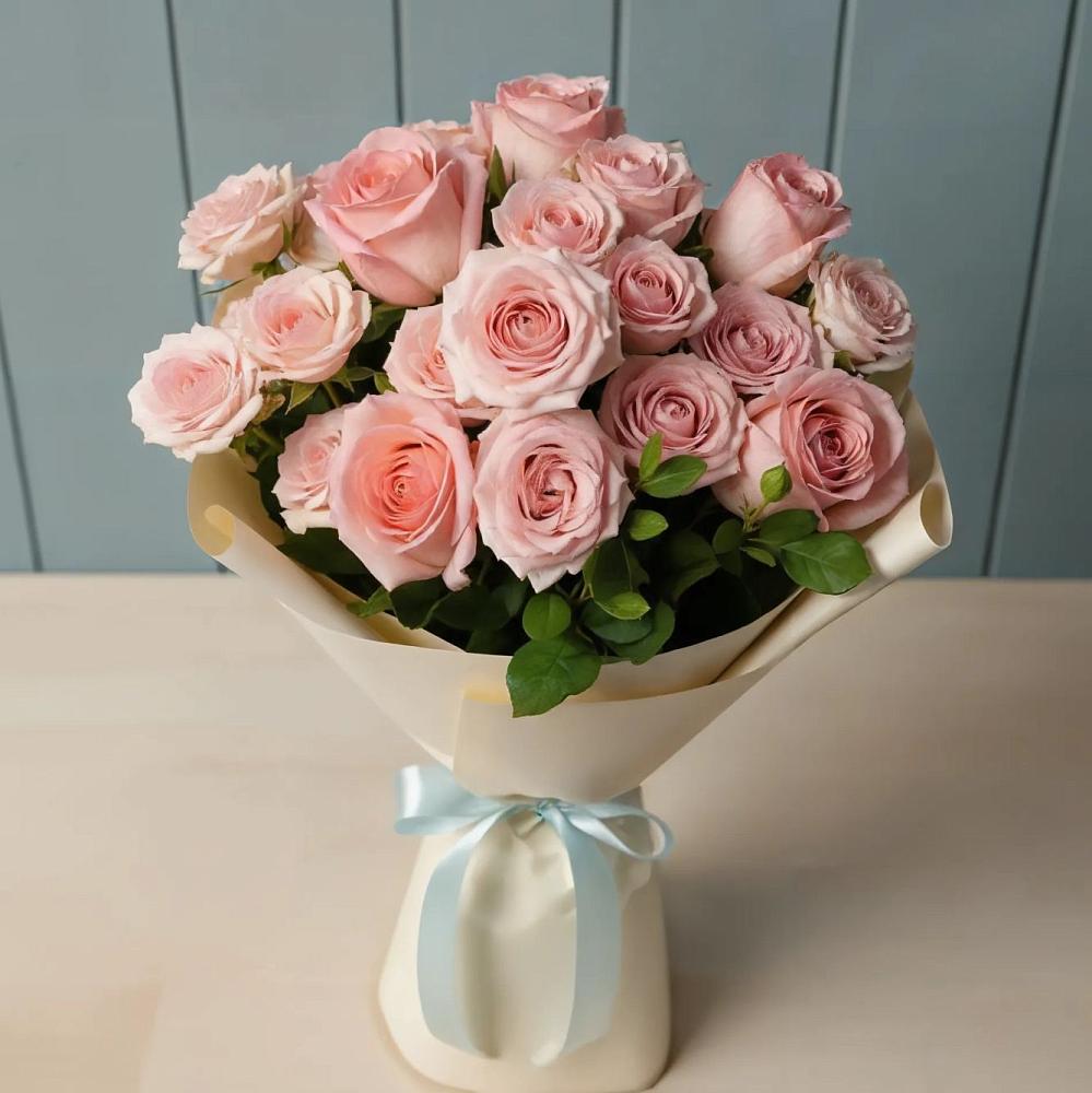 Букет Розовый шарм в Первое Мая